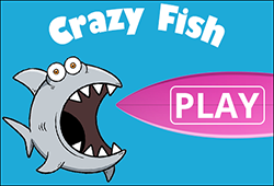Crazy Fish Spelling Game for schools