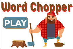 Word Chopper Spelling Game for schools
