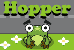 Spelling Hopper Game with Spelling Words